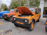 1987 Land Rover Defender 110 Orange Daniel Nicklin